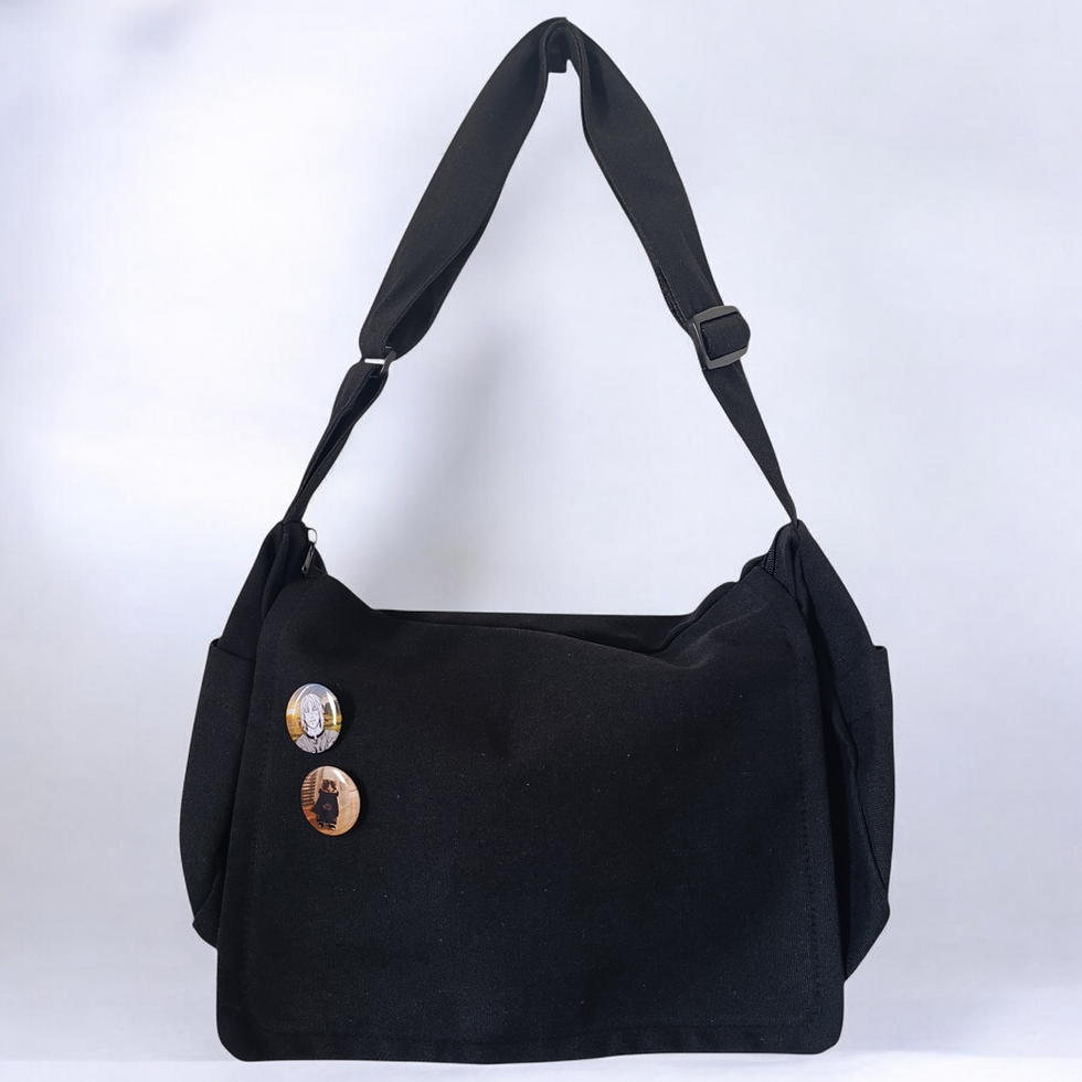 Miniatura: Minimalista crossbody negro