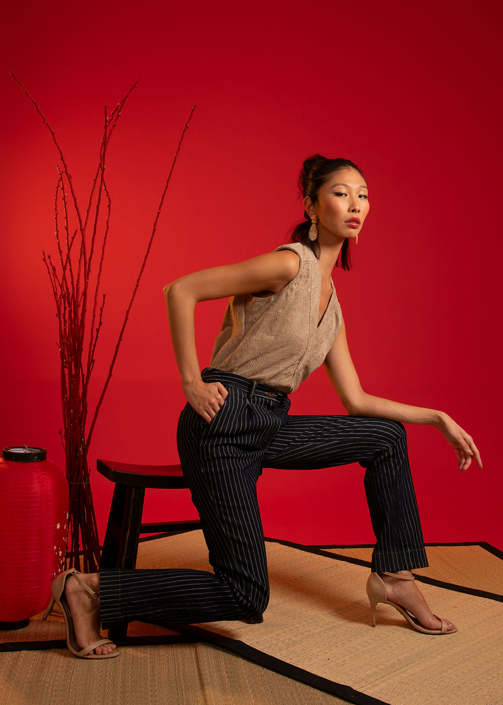 Miniatura: CALÇA SAKURA DARK BLUE