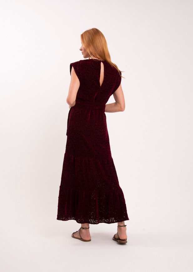 Miniatura: VESTIDO VIC BURGUNDY
