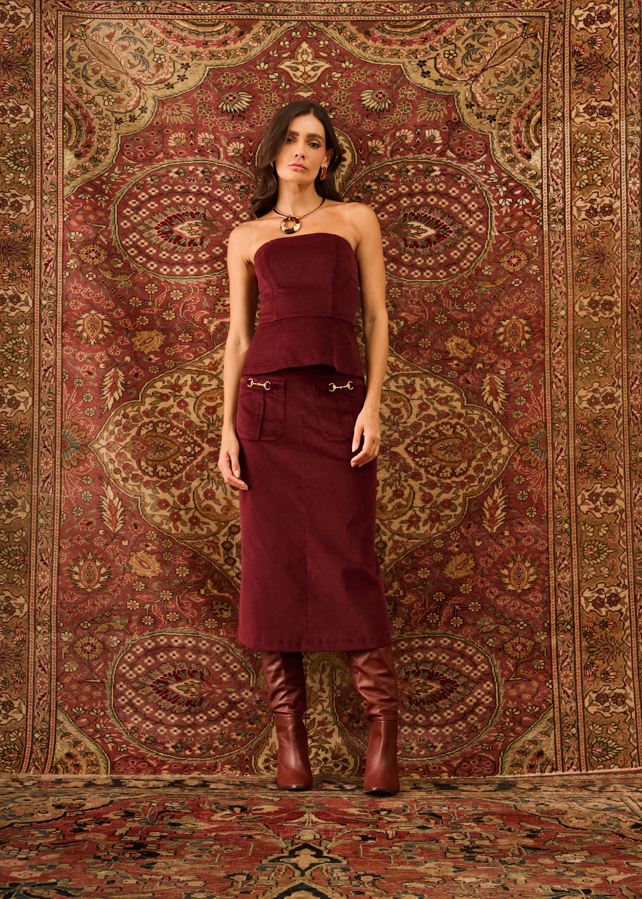 SAIA HAIETEBURGUNDY