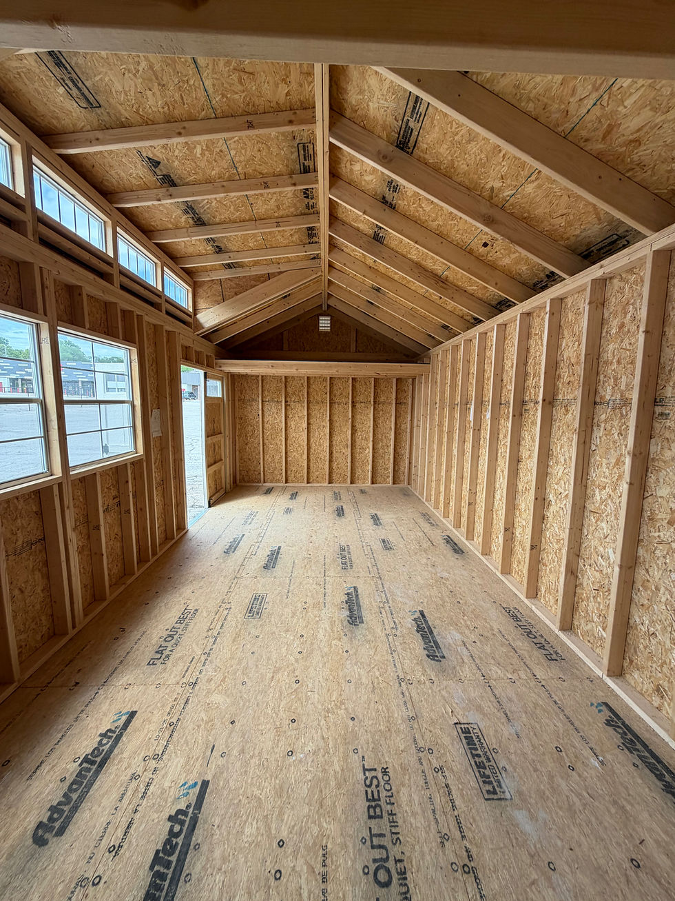 Thumbnail: 12x24 Carriage house for sale in Leavenworth Kansas.