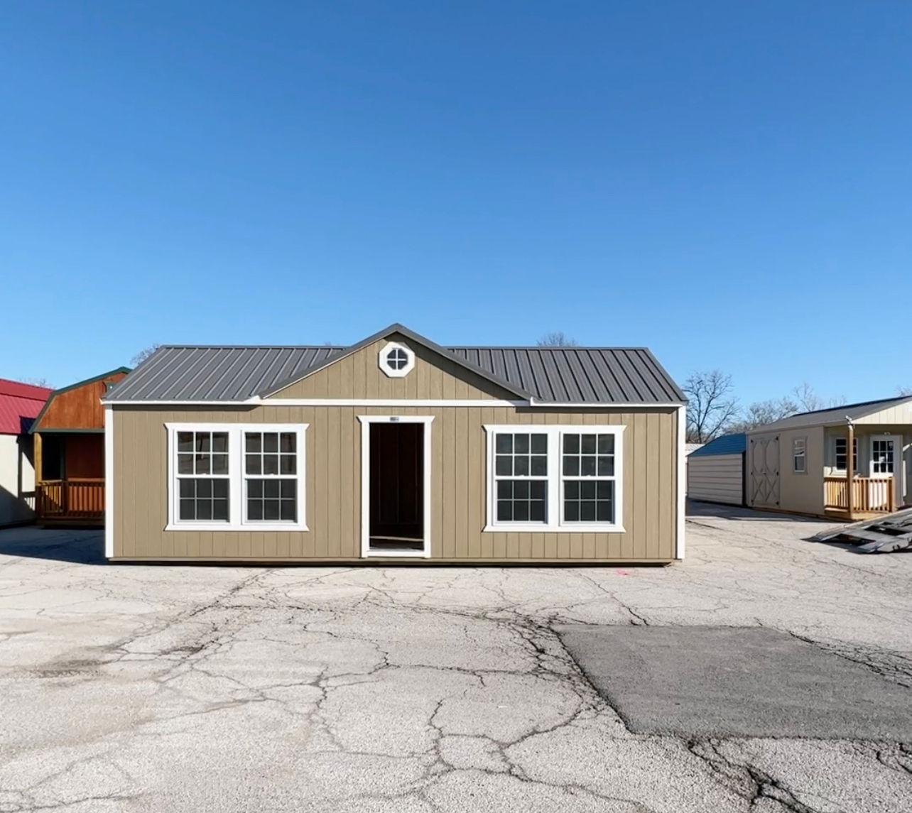 14x30 Carriage House w/ Spray Foam Insulated Floors