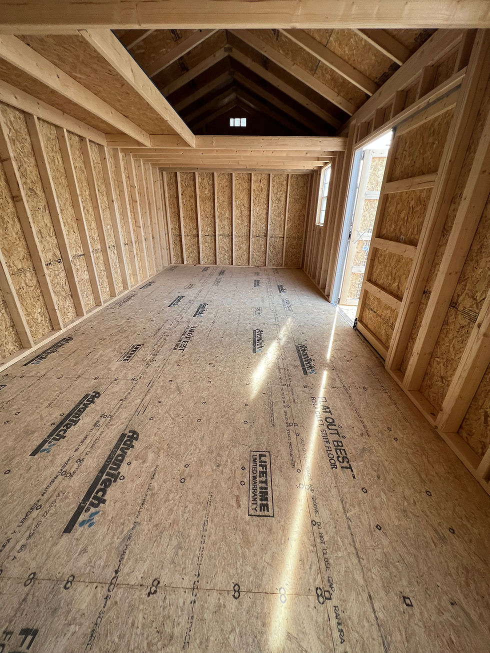 Thumbnail: 12x24 Side Lofted Utility