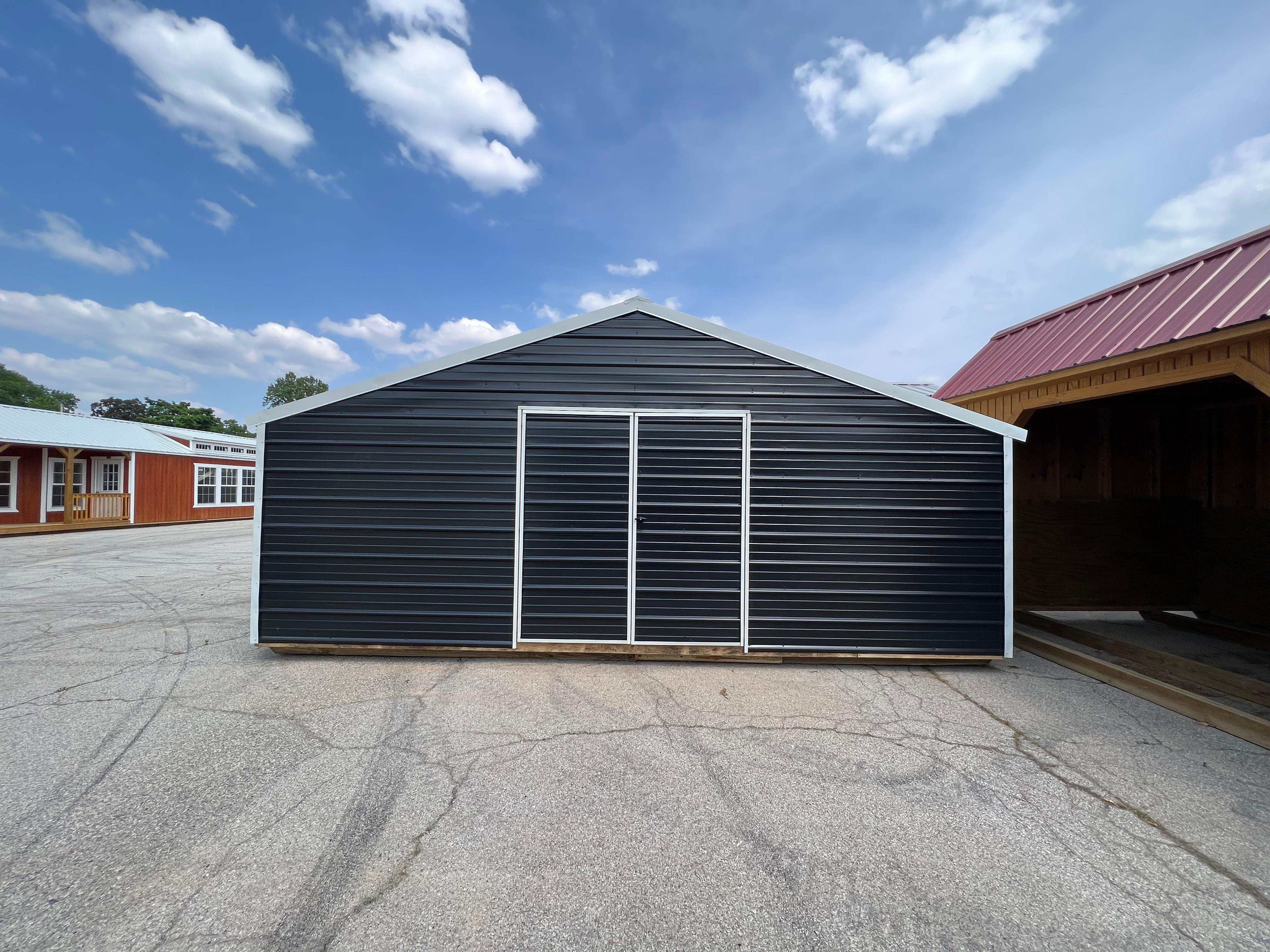 12x20  Side Entry Value Shed