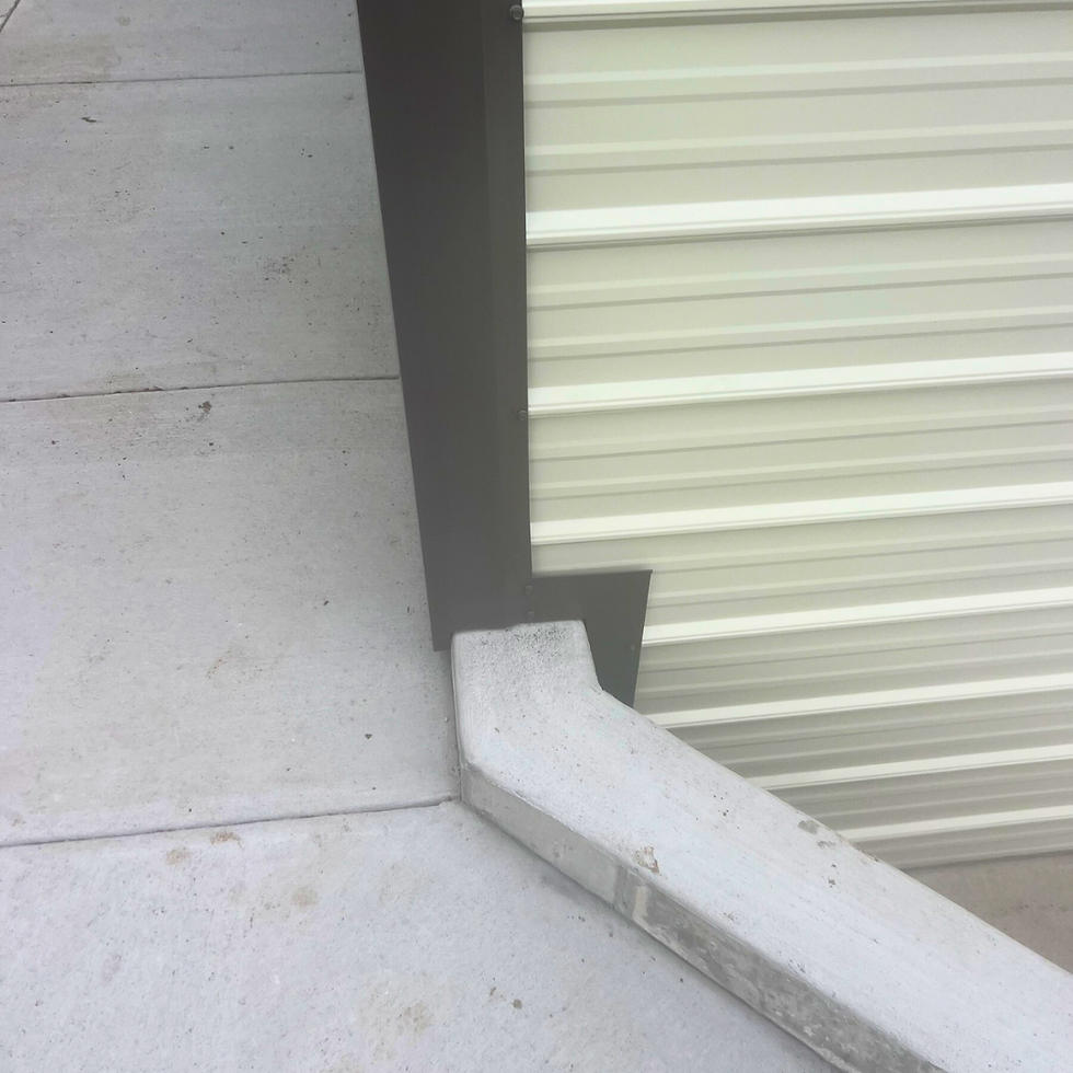 Thumbnail: 24X30X10 Metal Garage Stem Wall View