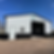 36X50X12 Commercial Steel Building Front View