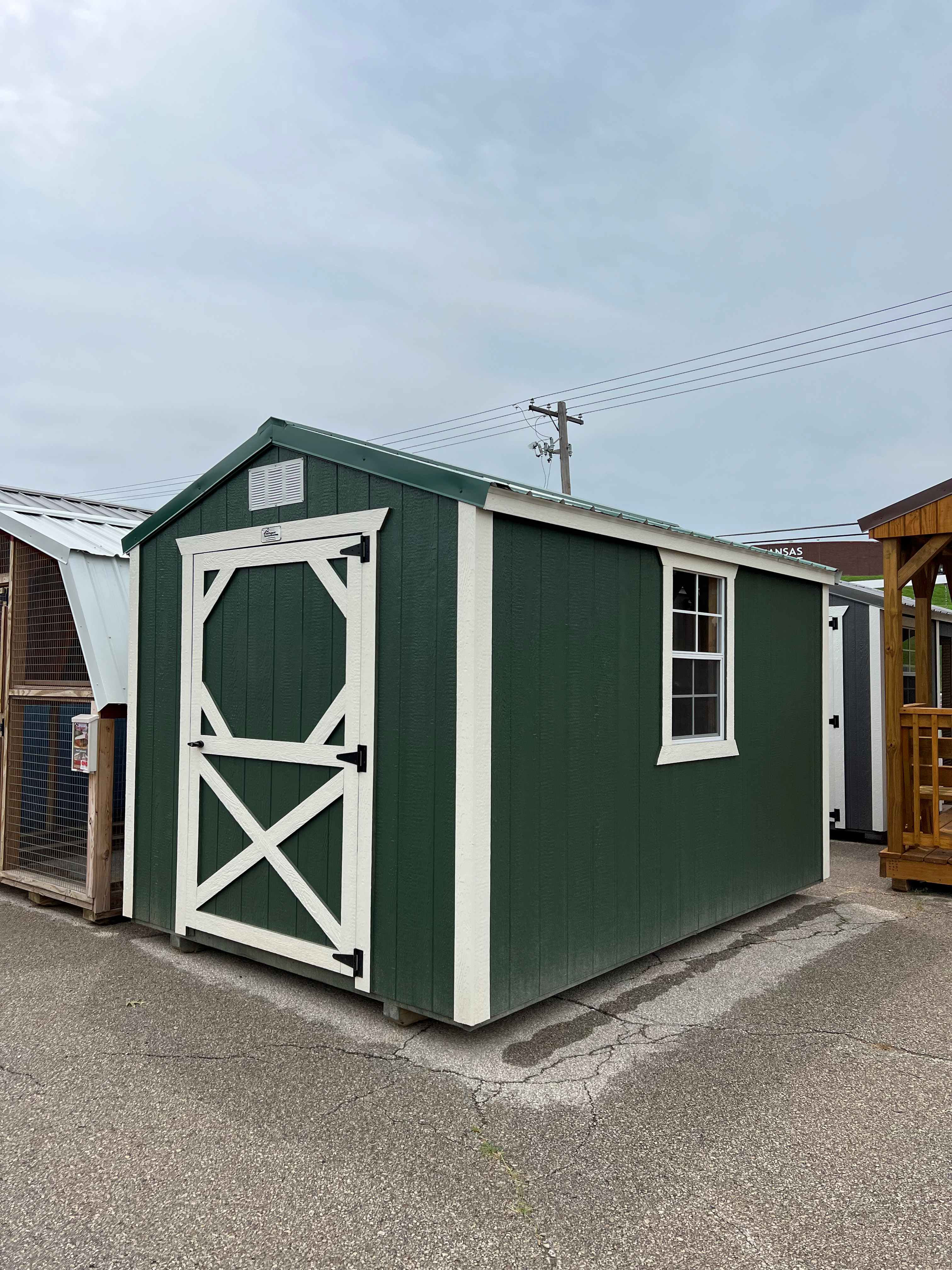 8x12 Predator Proof Chicken Coop
