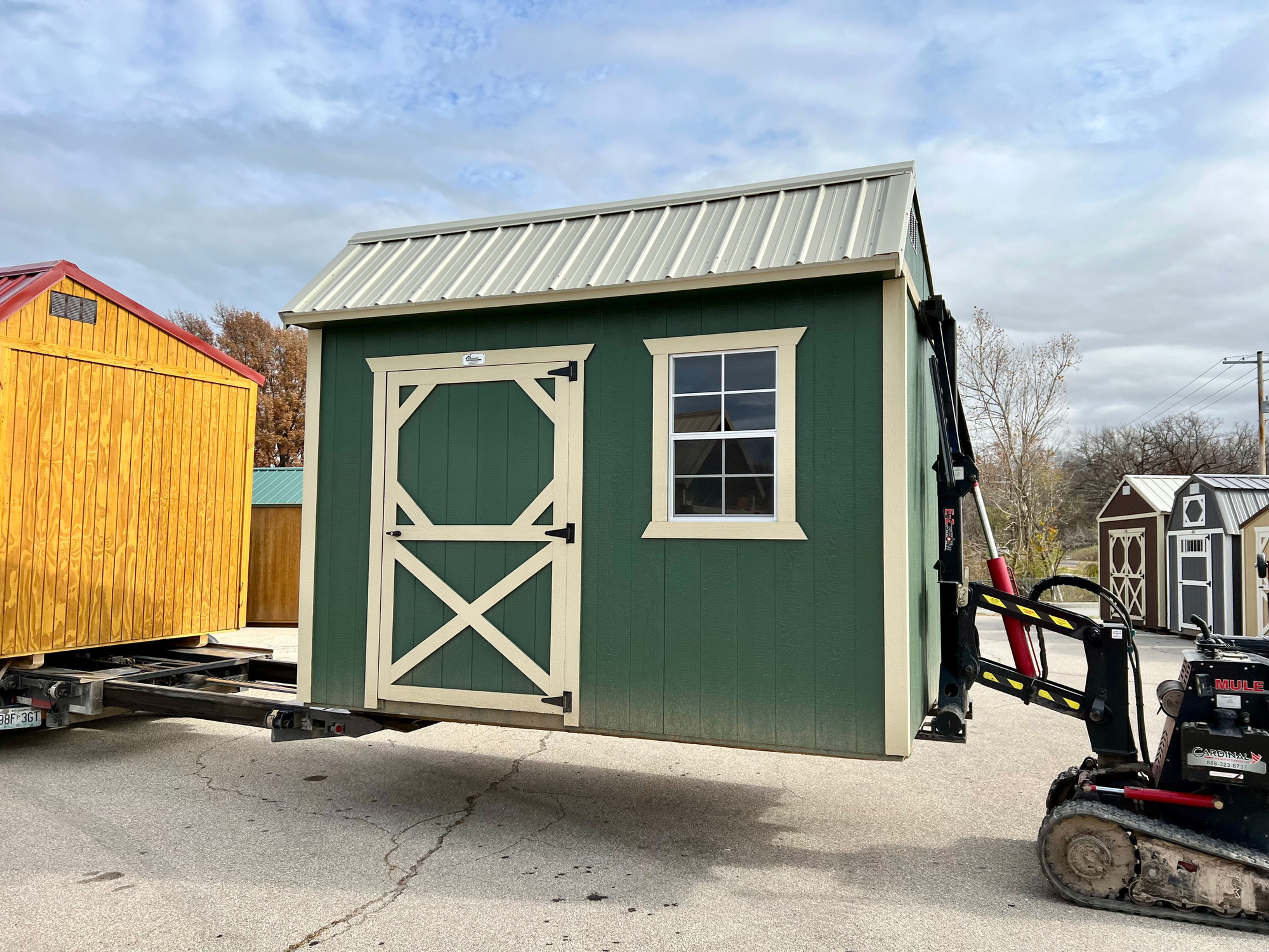 8x12 Cottage Shed