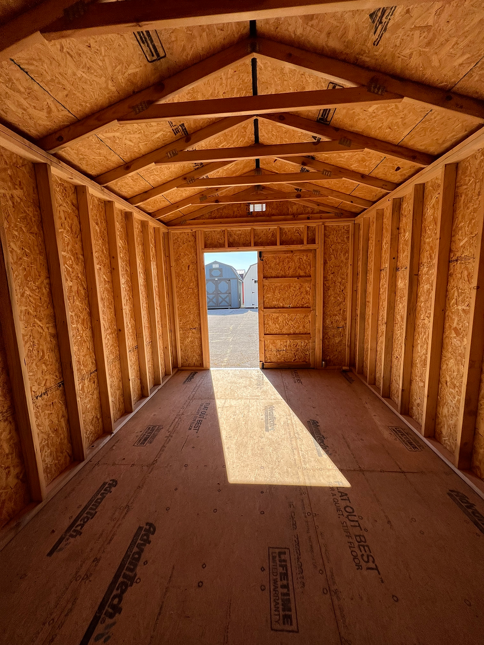 Thumbnail: 10x16 Gable Roof Storage Shed