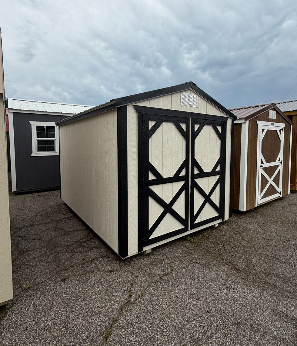 8x12 Portable utility shed for sale in Leavenworth Kansas.