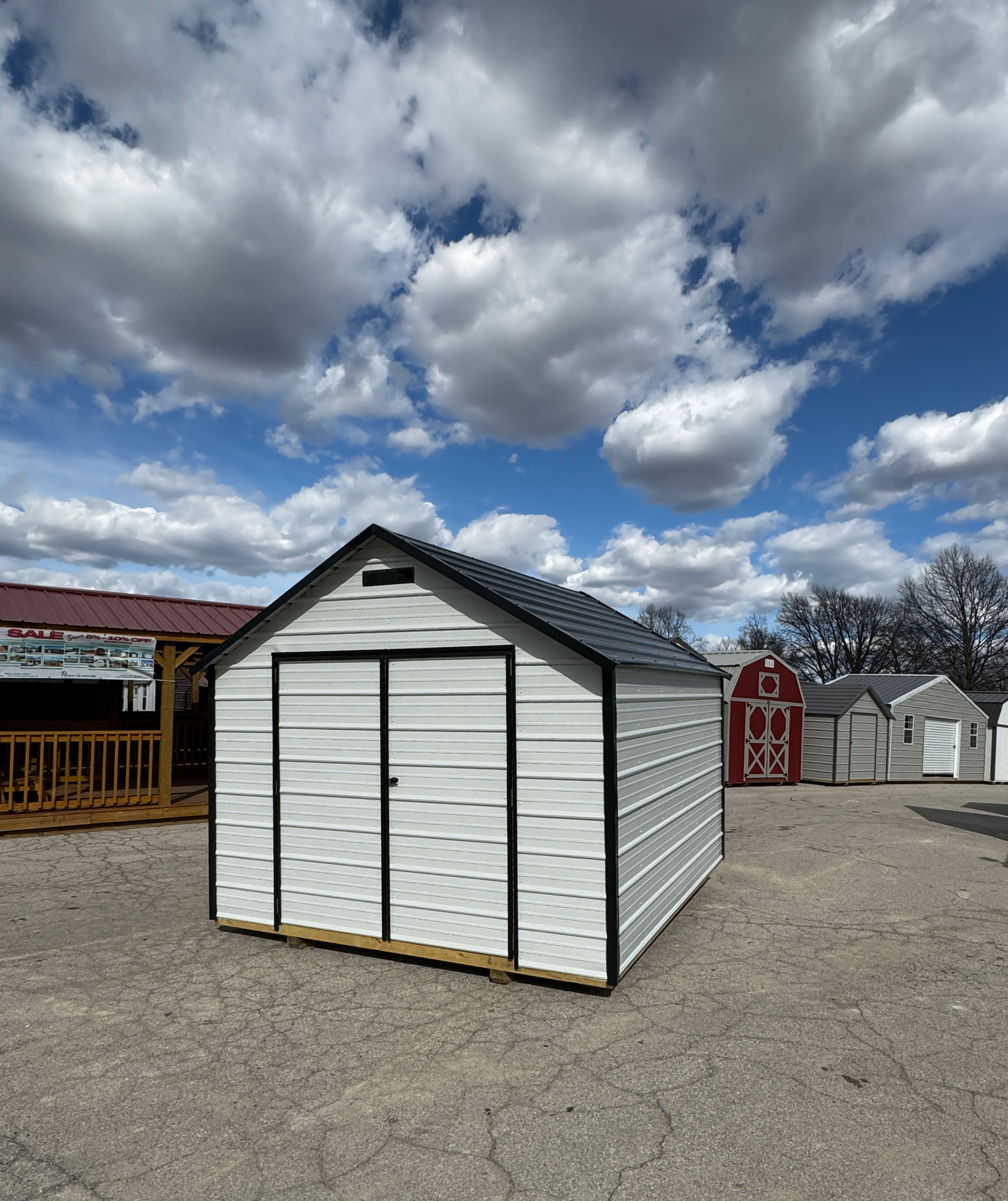 metal sided shed