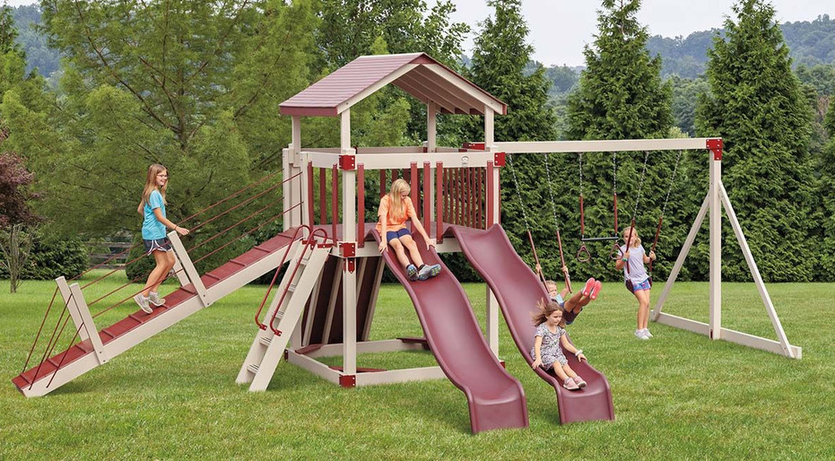 Adventure World Playsets Custom Swing Sets The Shed House