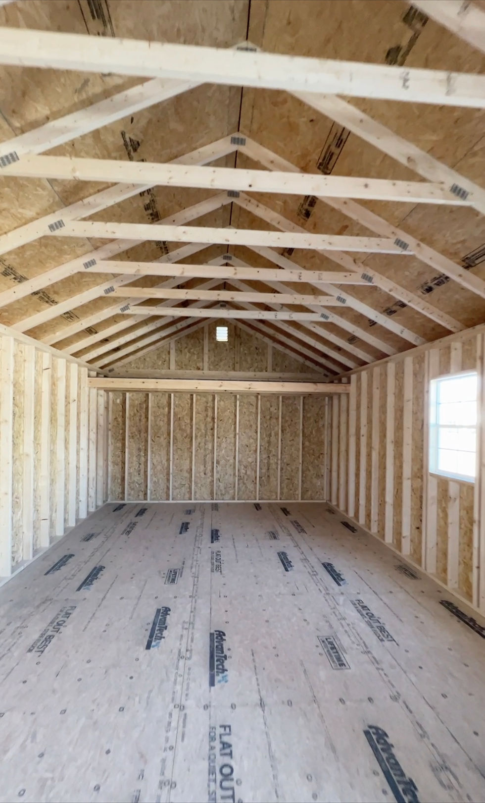 Thumbnail: 14X32 Carriage House Lofted Garage