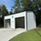 Thumbnail: 24X30X14 New Residential Metal Garage Side View