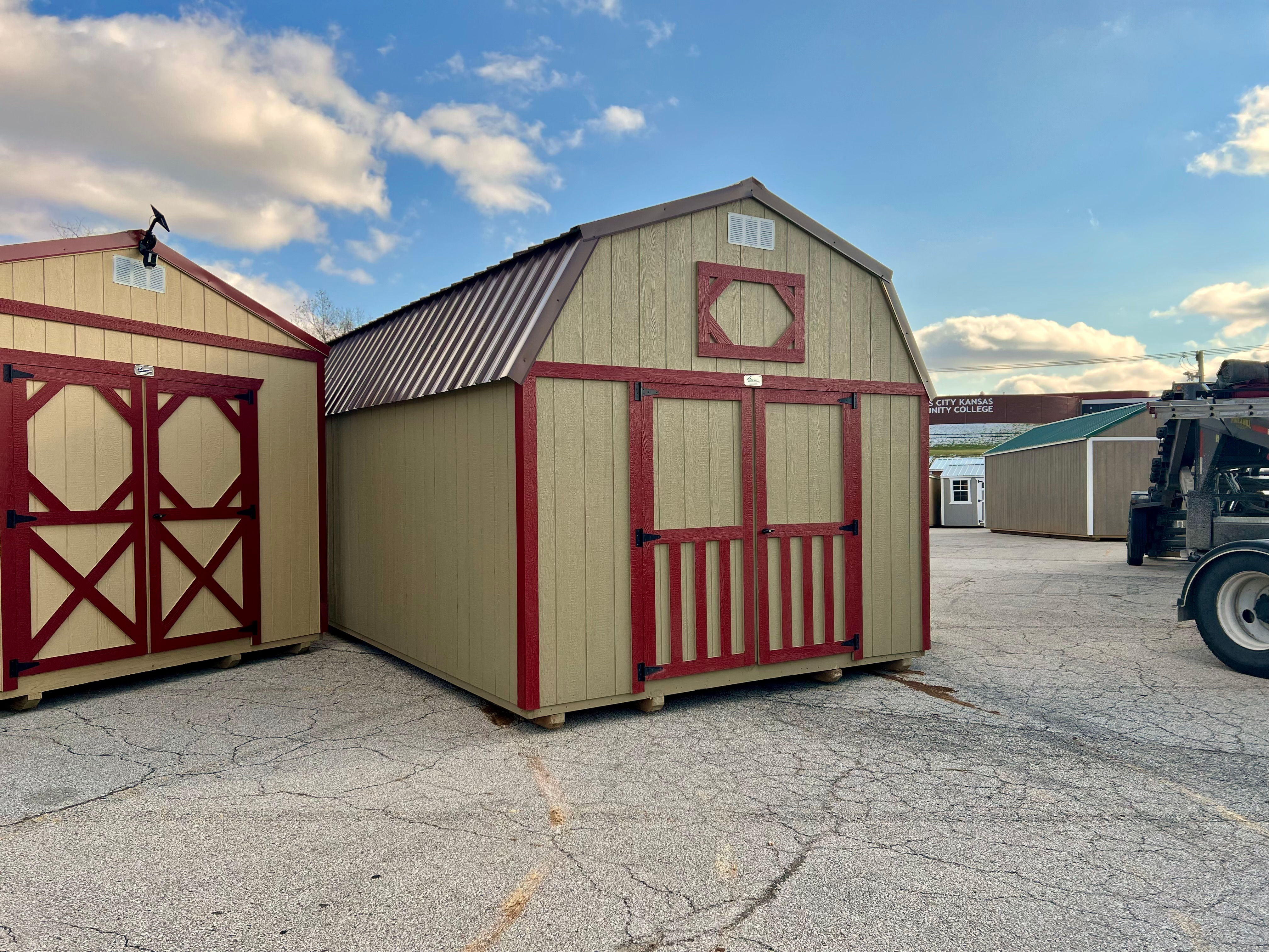 12X20 Lofted Barn Shed