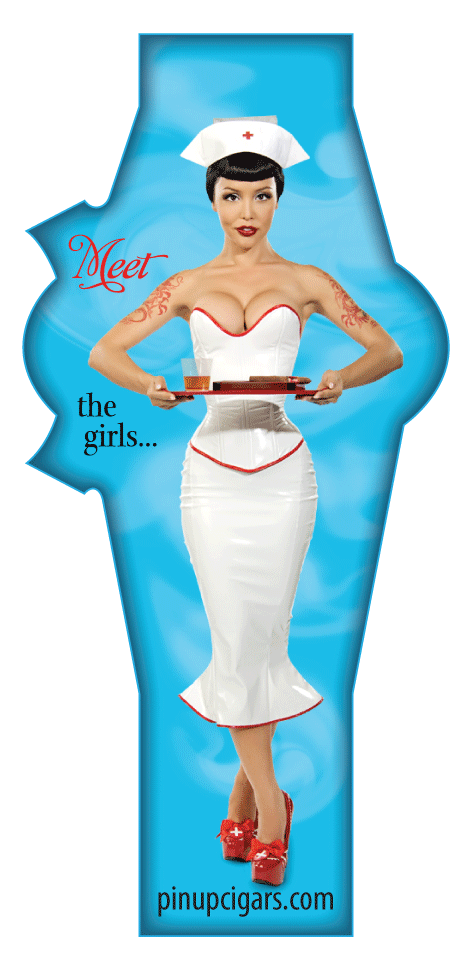 Pinup Cigars - Collectible Band Back