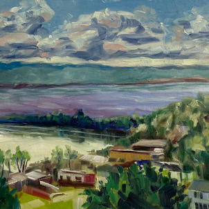 Prospect Park Hudson Painting