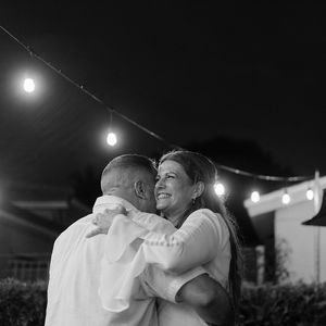 Newlyweds first dance at home in Coral Gables