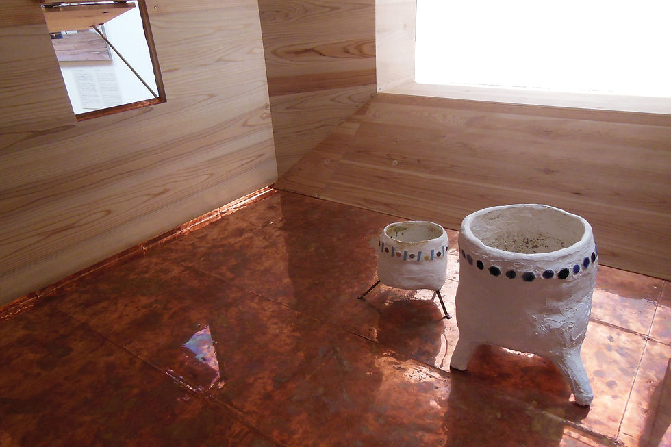藤森照信展 自然を生かした建築と路上観察:せん茶02