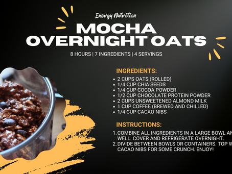 MOCHA OVERNIGHT PROTEIN OATS