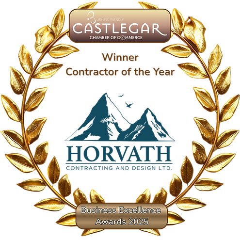 castlegar chamber of commerce contractor of the year 2025