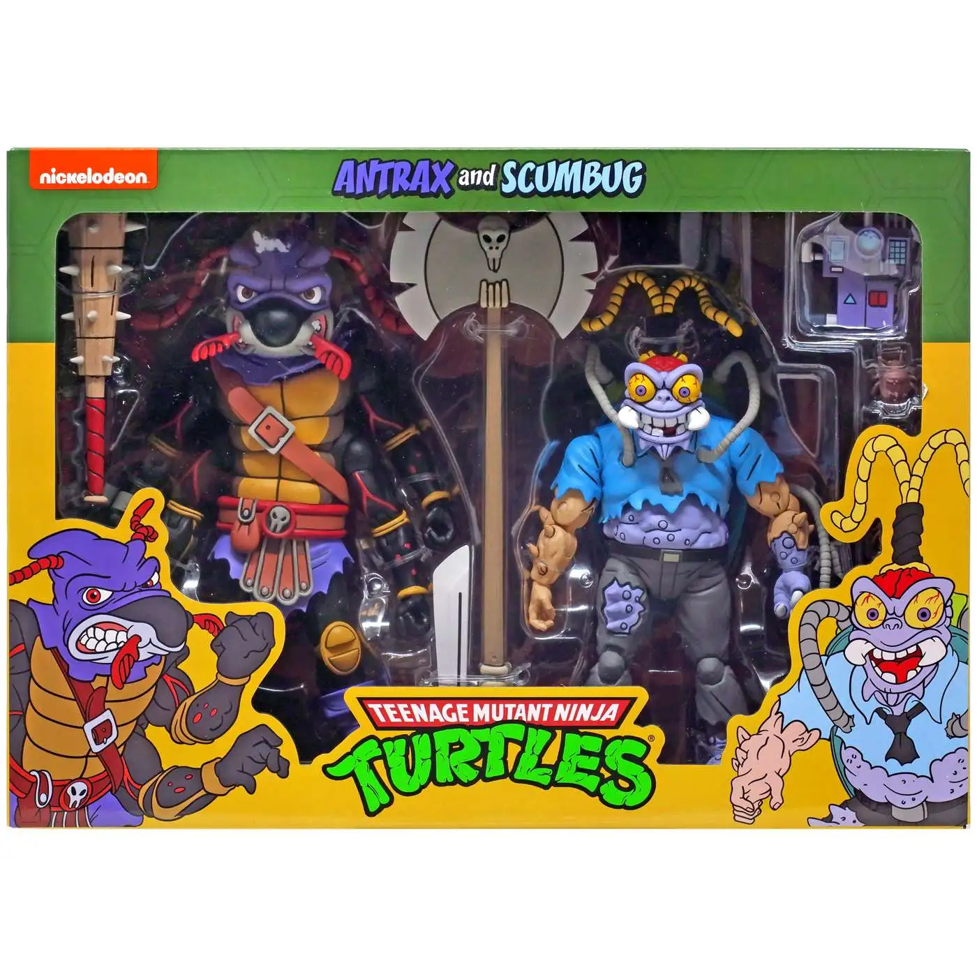 TMNT CARTOON 2 PACK ANTRAX SCUMBUG ACTION FIGURE Heimdall