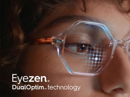 Eyezen lenses Essilor for Digital Eye Strain