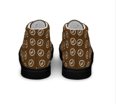 Thumbnail: Minolie Citizen Brown Men’s High Top Canvas Shoes