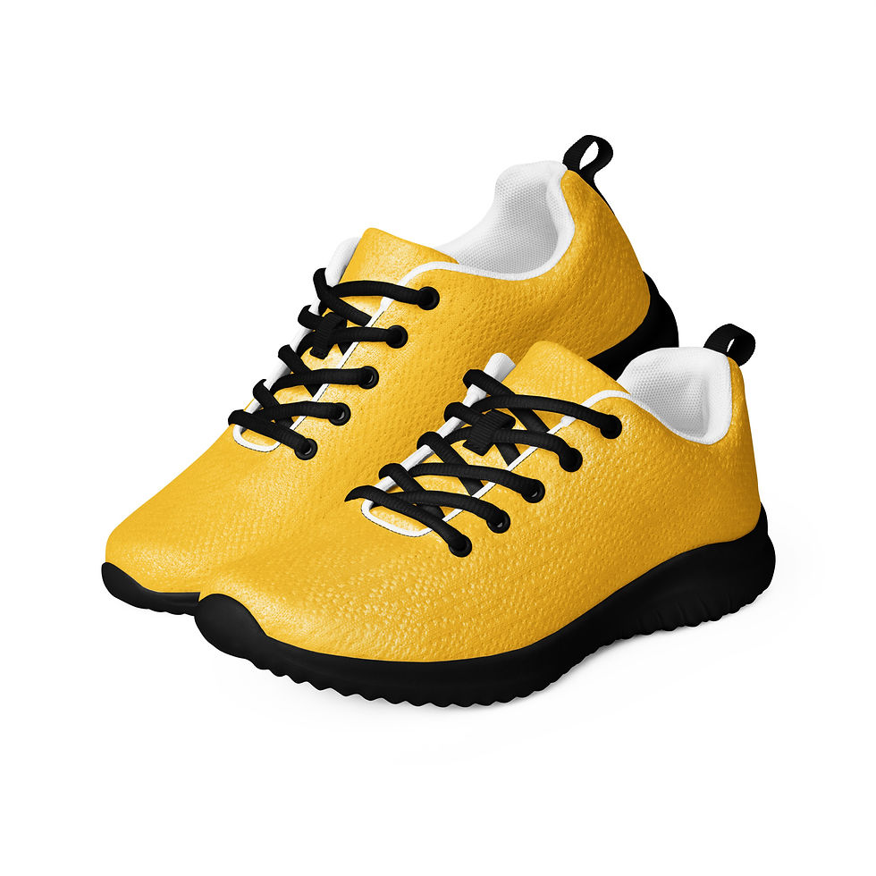 Thumbnail: Minolie Citizen Yellow Women's Athletic Sneakers