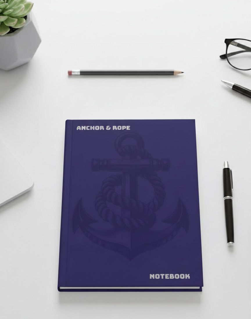 Anchor & Rope Notebook