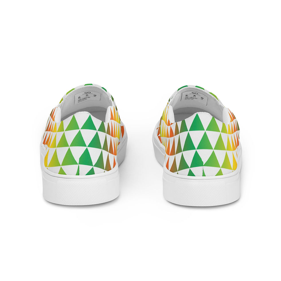 Thumbnail: Minolie Citizen Phycadelic Pascal Men's Classic Slip-On Canvas Shoes.
