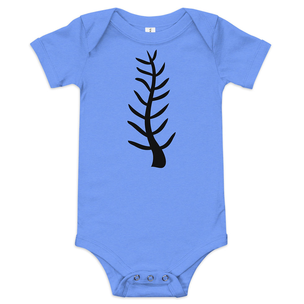 Thumbnail: Nyame Nti Baby Short Sleeve One Piece Onesie
