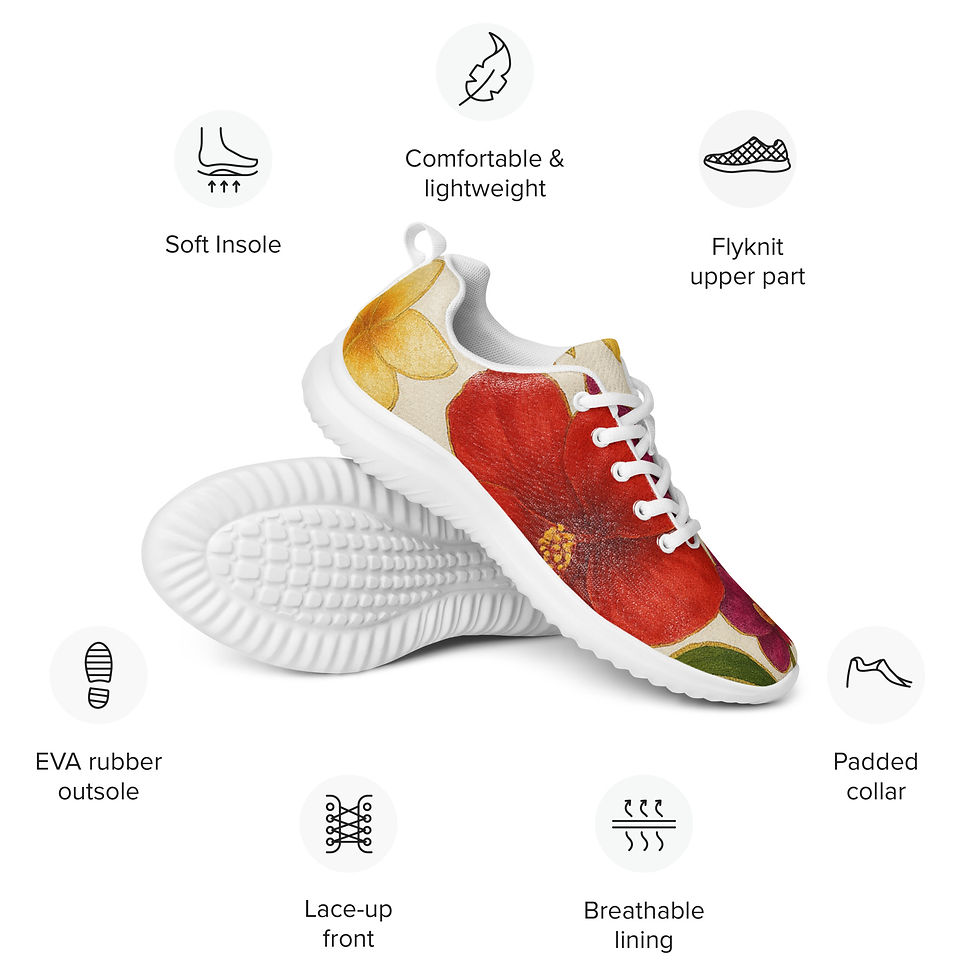 Thumbnail: Minolie Citizen Floral Embellished Women's Athletic Sneakers