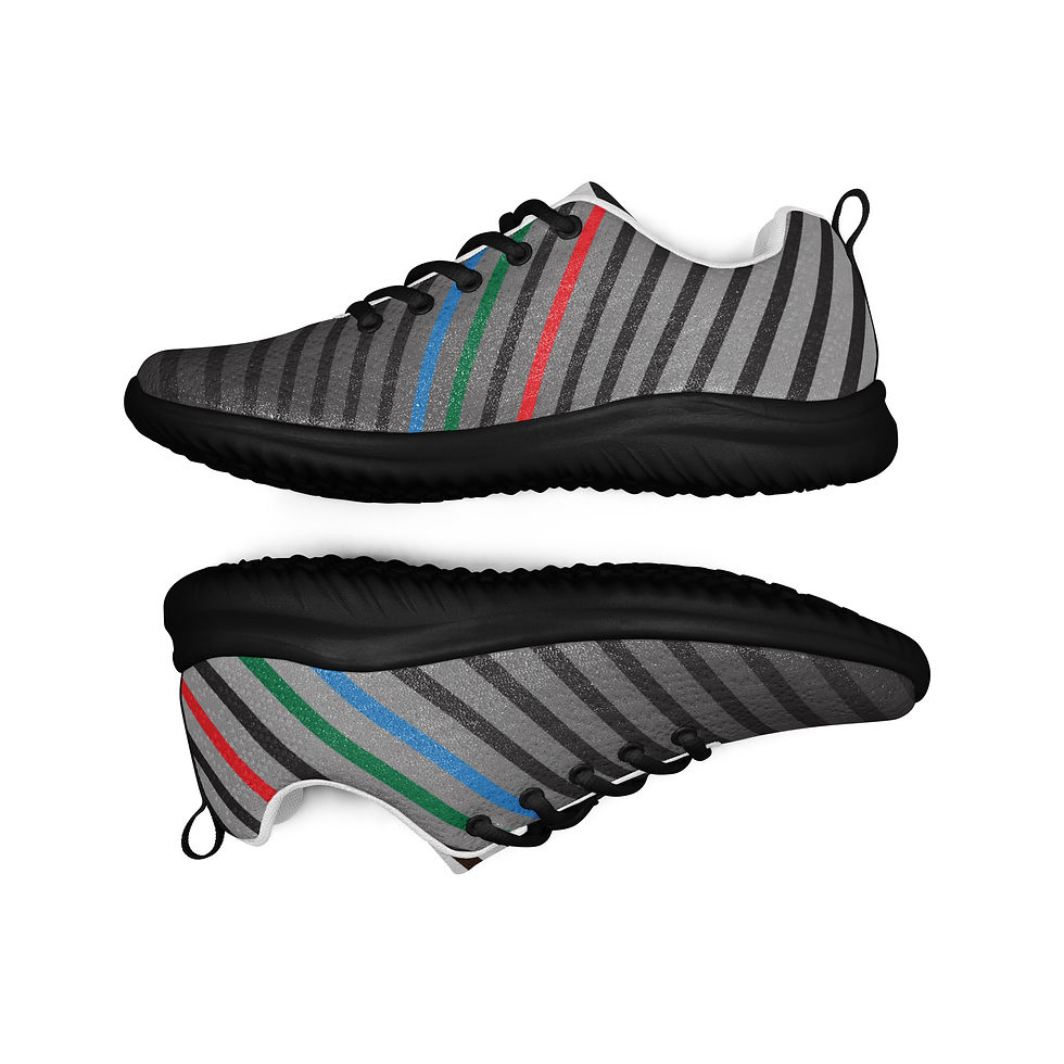 Thumbnail: Minolie Citizen Alphine Strips Men's Athletic Sneakers
