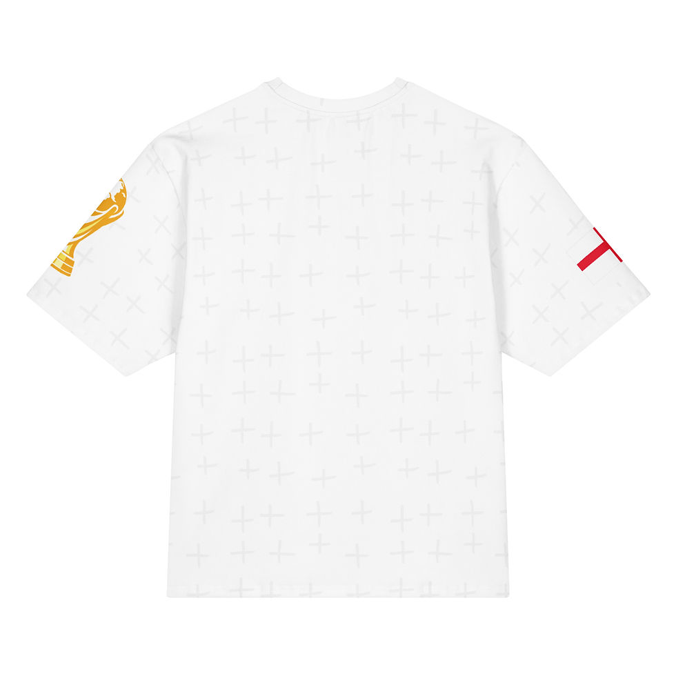 Thumbnail: England Soccer Fans Oversized Keepsake Cotton T- Shirt