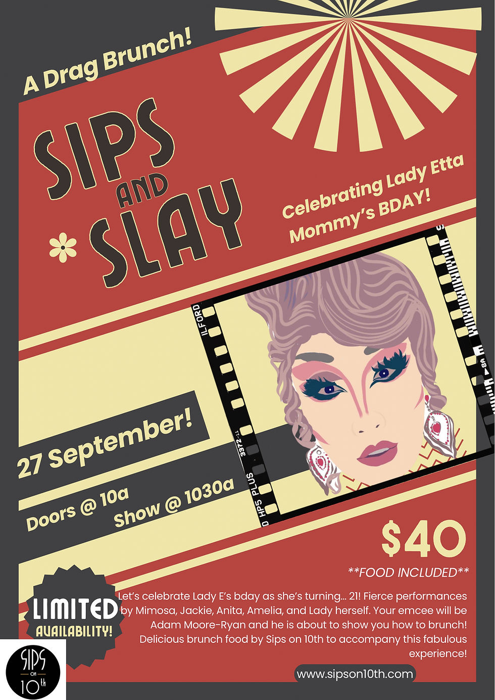 Sips & Slay  - A Drag Brunch