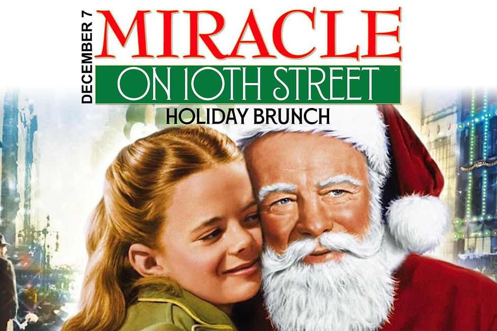 Miracle on 10th St. Holiday Brunch