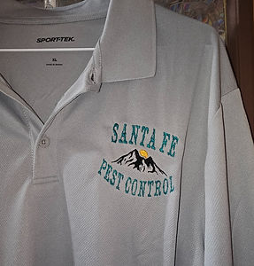 Embroidered work shirt