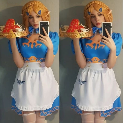 Zelda maid edition