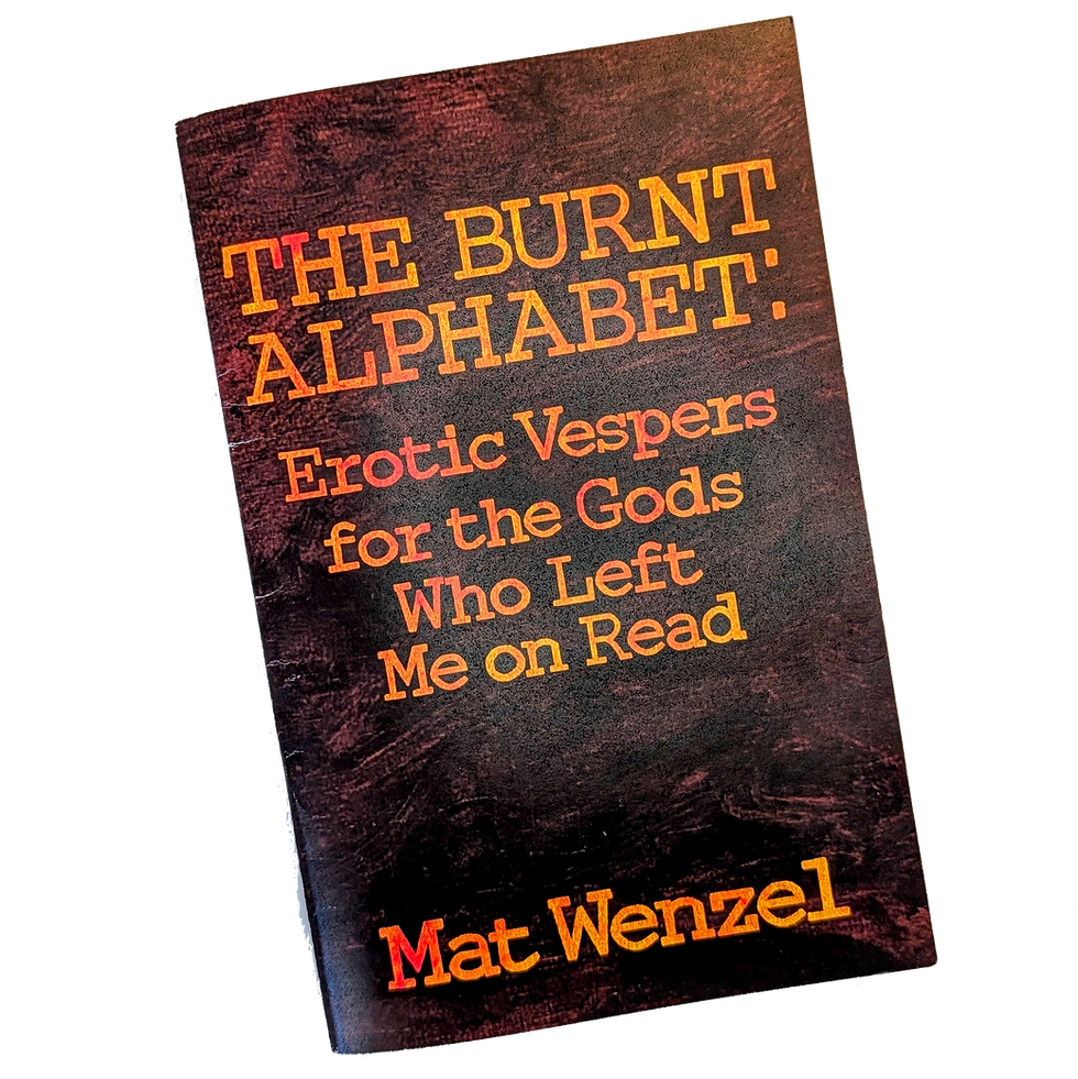Thumbnail: The Burnt Alphabet -- Signed & Stamped Edition