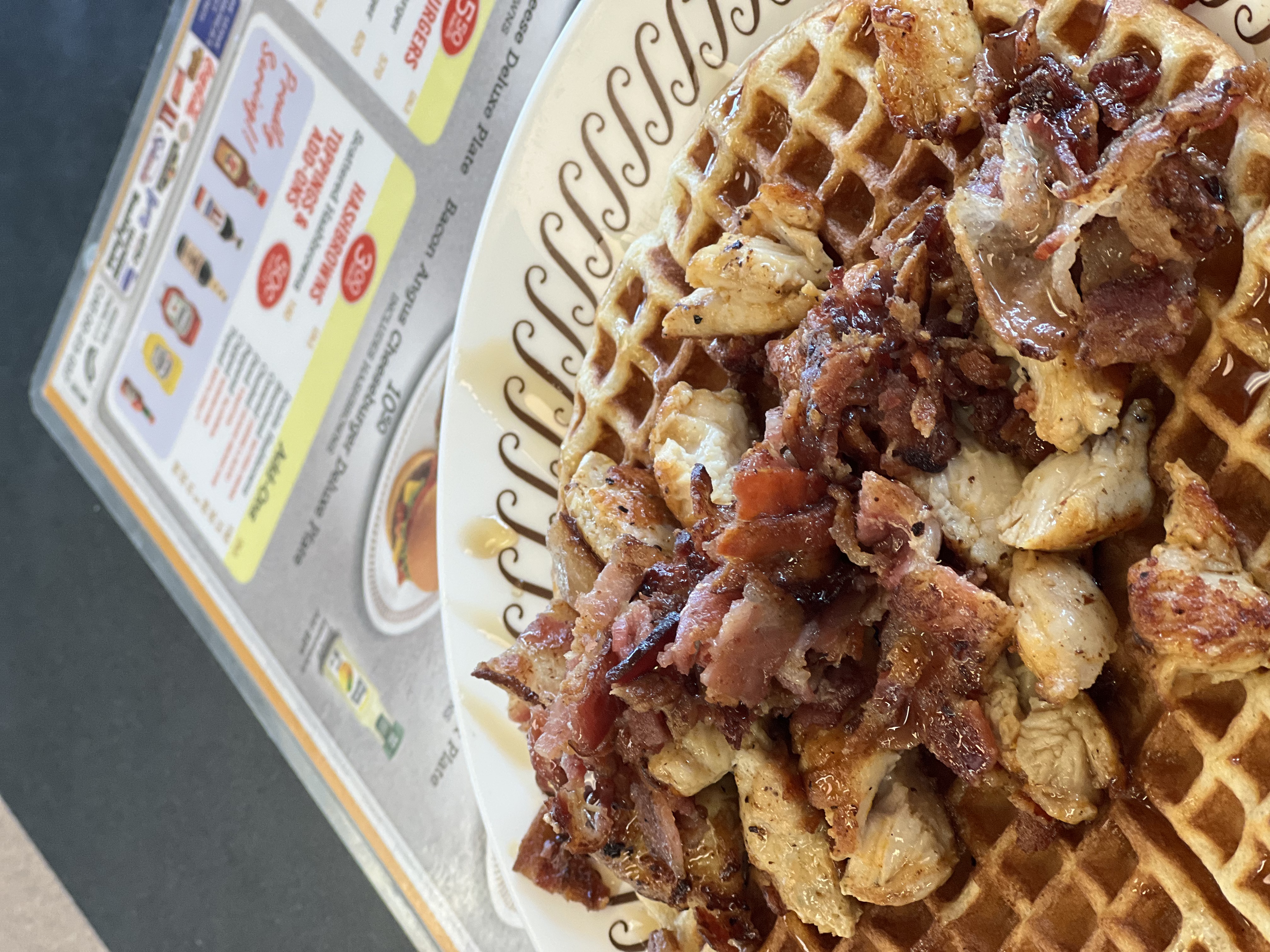 Arranged Food and Objects