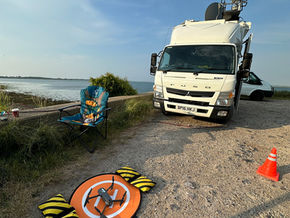 Langstone Sewage Live Drone Broadcasts on BBC Breakfast