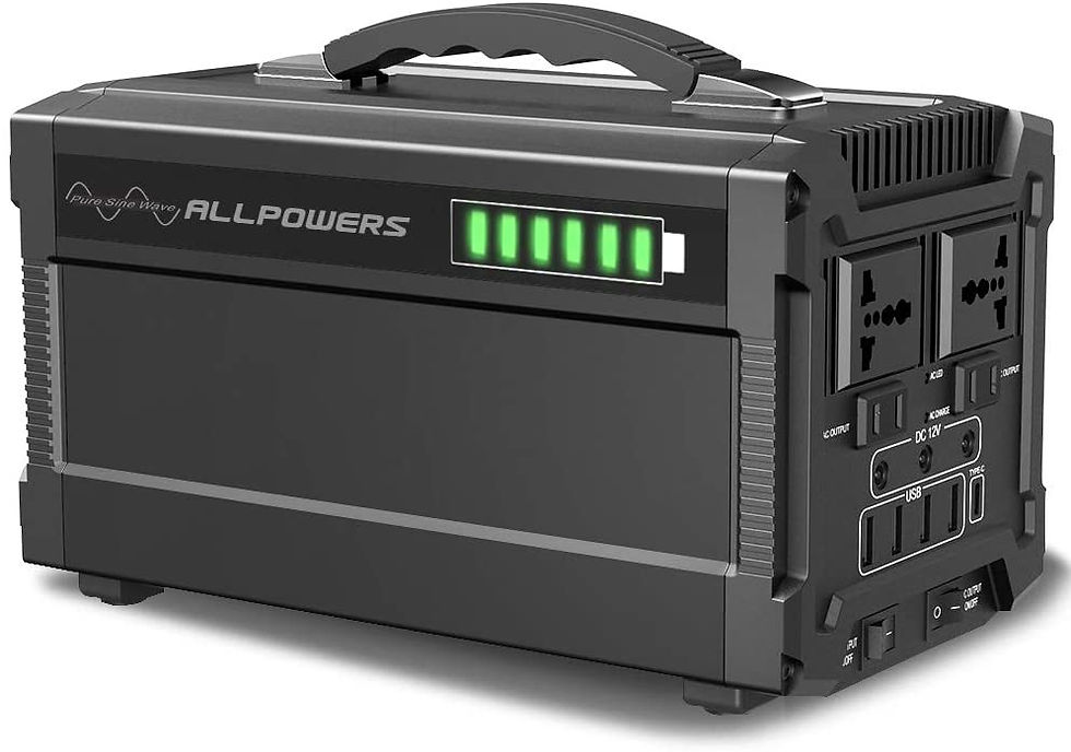 VIDEO REVIEW ALLPOWERS Portable Generator 288Wh Power Station