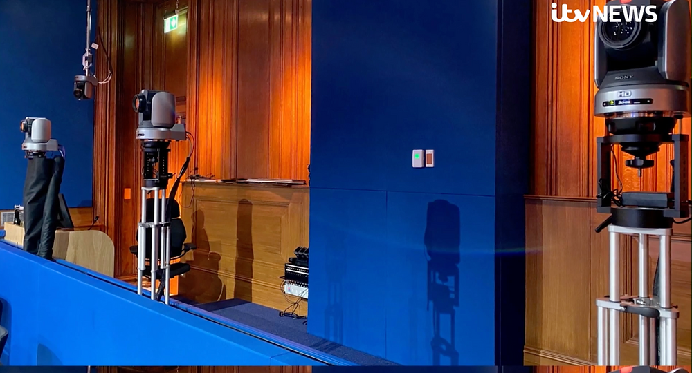 Downing Street Media Briefing Room 1
