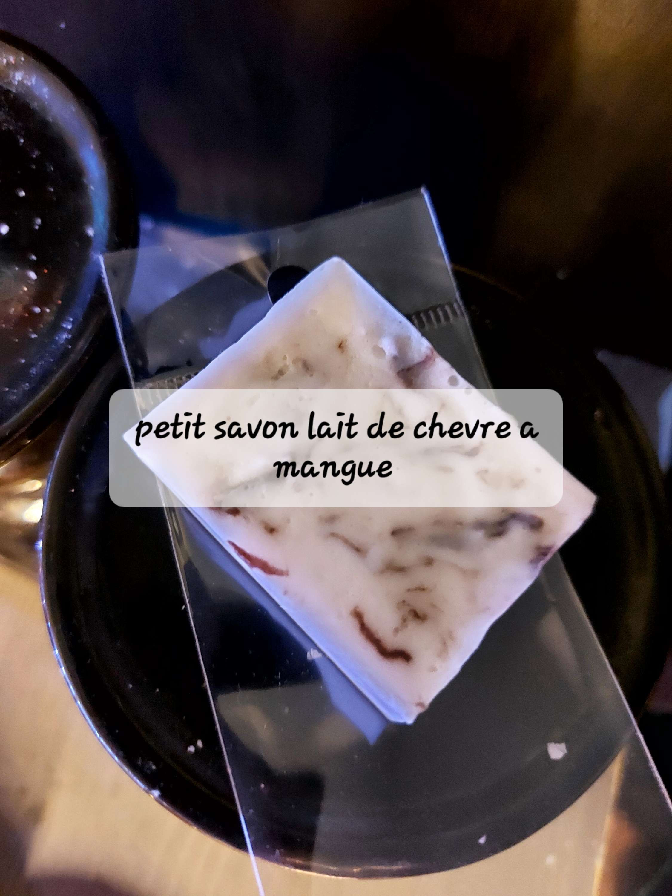 Mini savon  à la mangue 