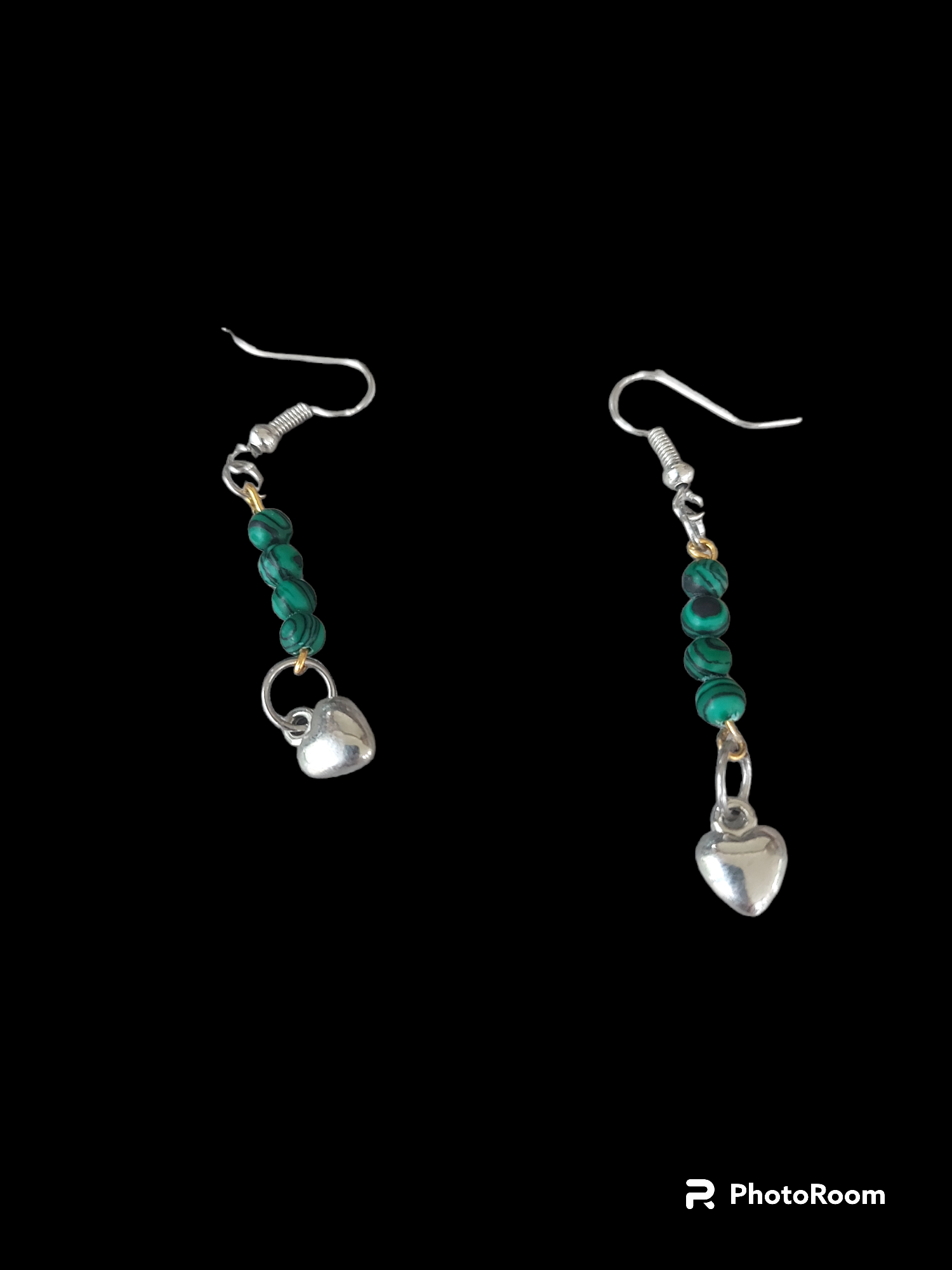 Boucle stainless  avec bille tirer et coeur