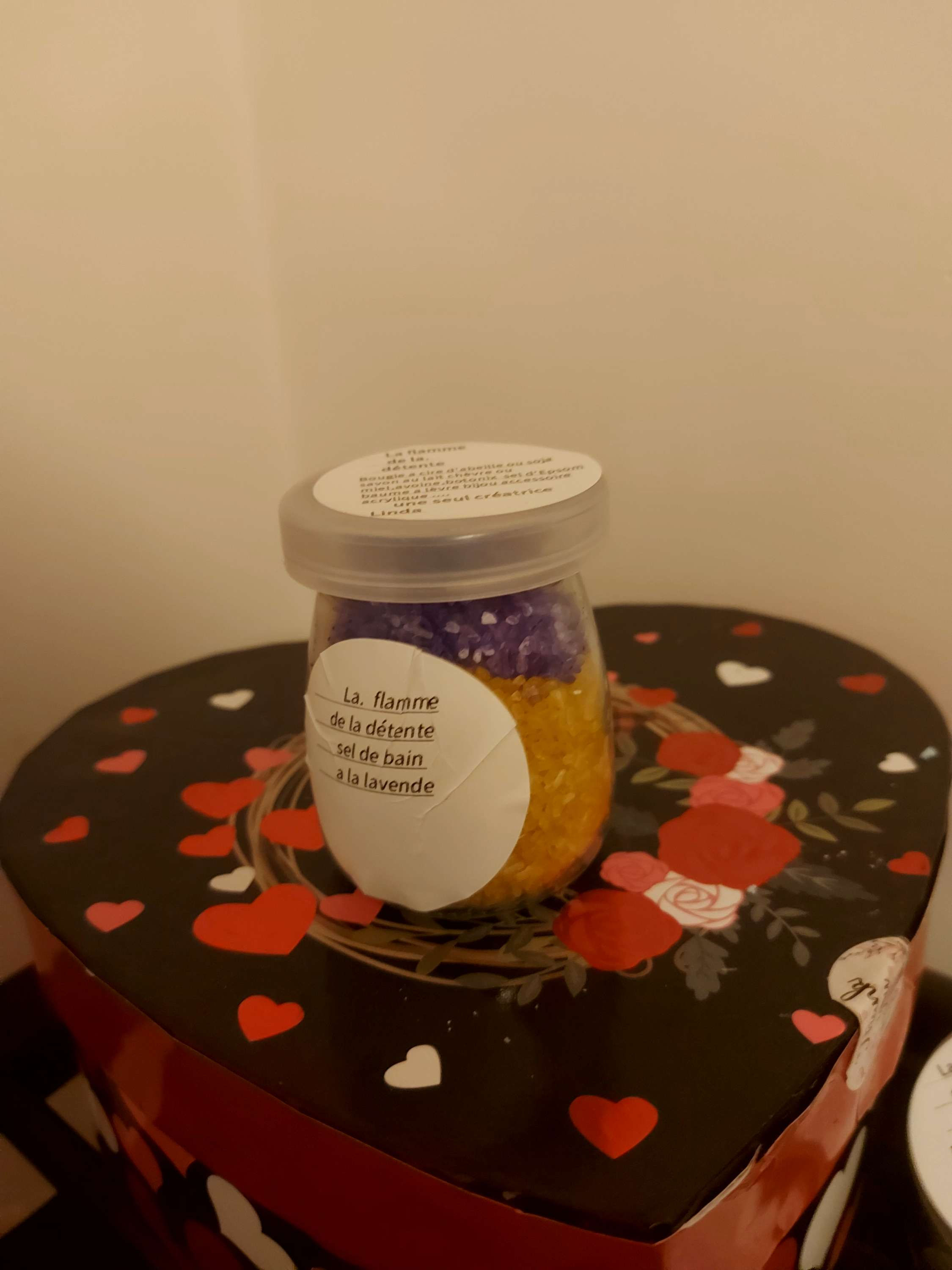 Sel de bain à lavende