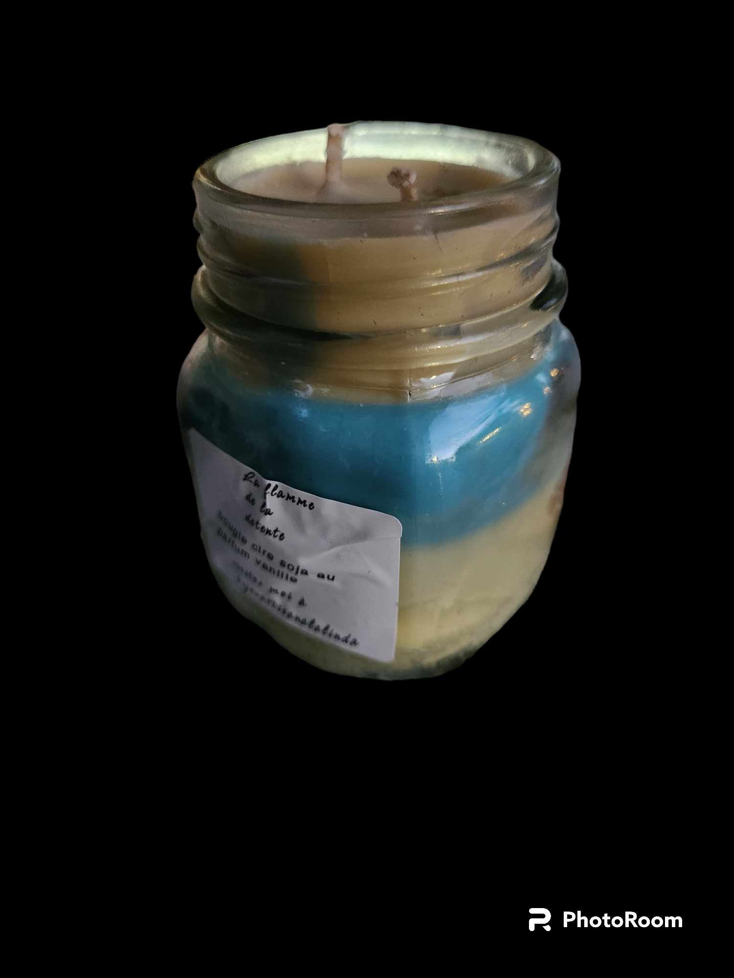 Bougie a cire soja parfum vanille