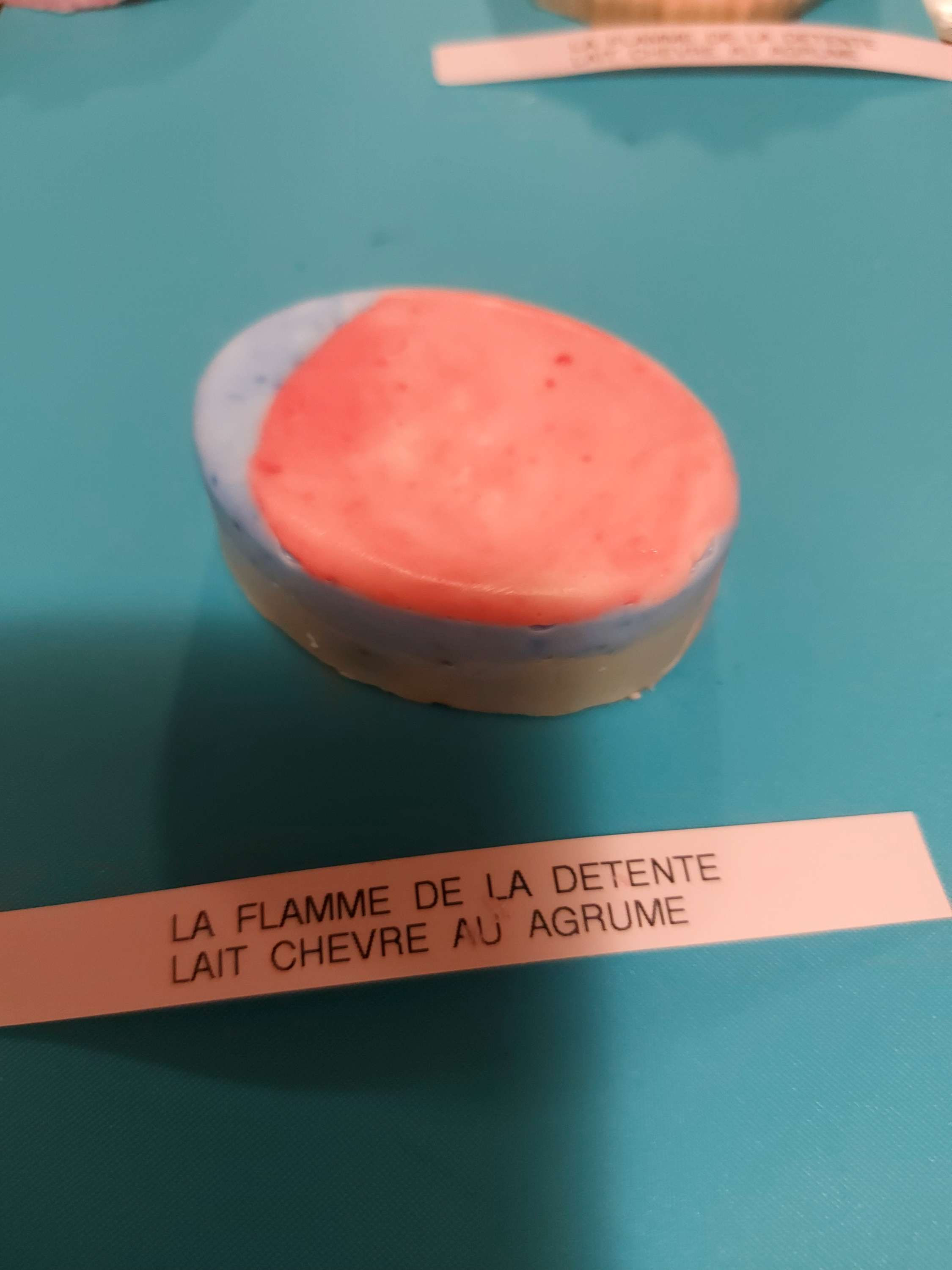 Savon lait chevre au parfum agrumes 
