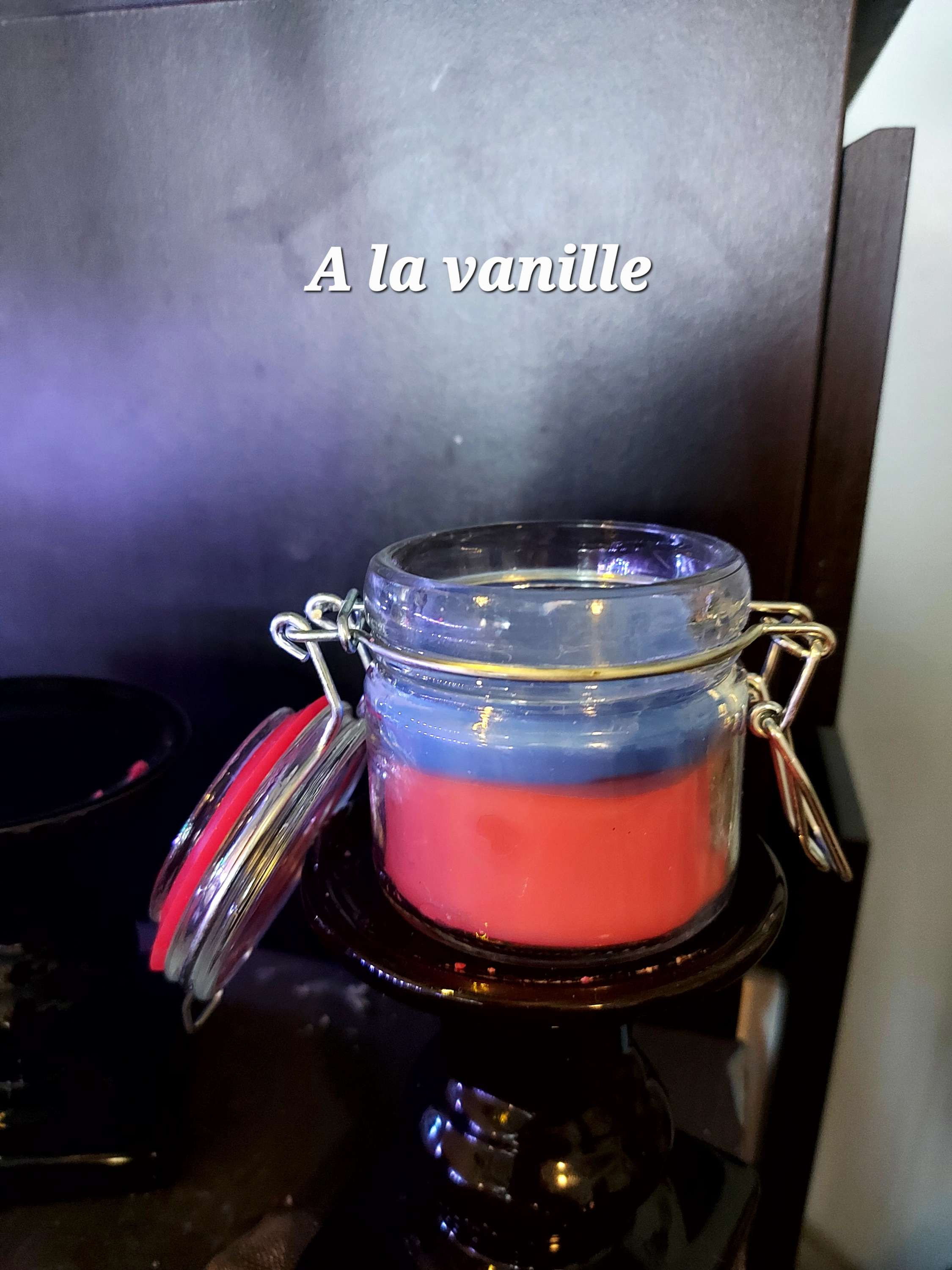 Bougie de 100 gramme à vanille